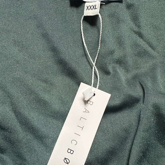 Baltic Born Meghan Velvet Maxi Wrap Dress | Sz XXXL |Deep Green | - Picture 5 of 11